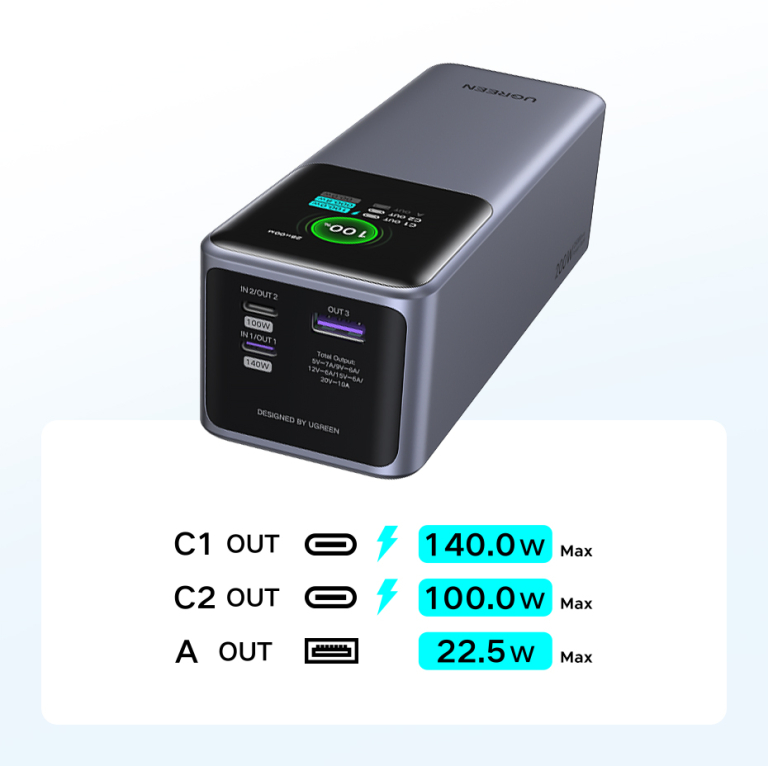 UGREEN Nexode power bank: áramot minden zsebbe! 6