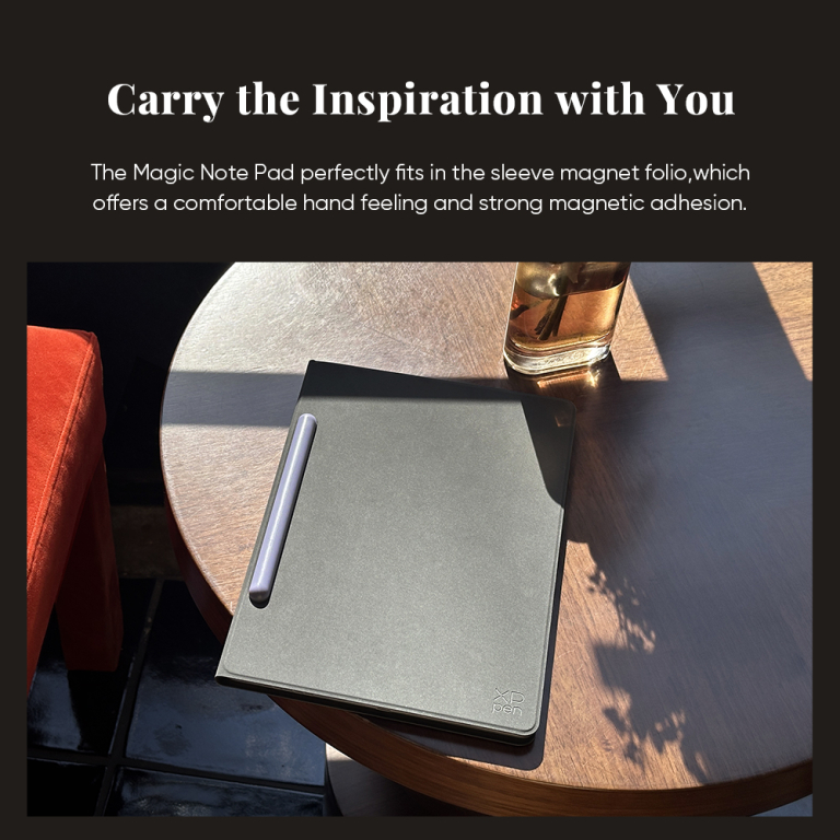 Jegyzetfüzet újratöltve: Itt az XPPen Magic Note Pad! 11