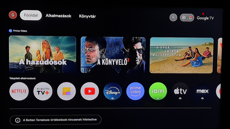Xiaomi TV box S 3. generáció teszt 8