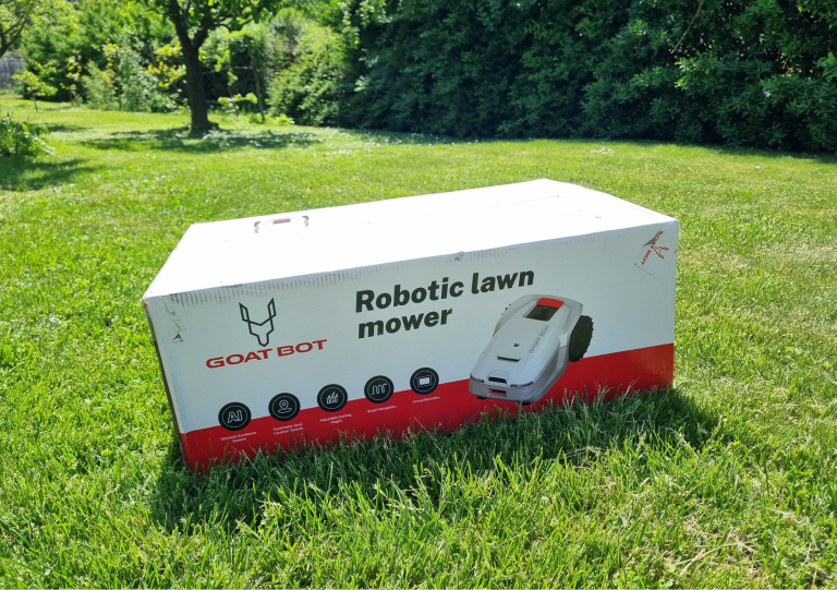 Goat Bot Unicut H1 robotfűnyíró teszt 13