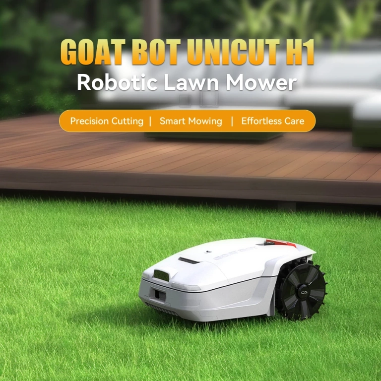 Goat Bot Unicut H1 robotfűnyíró teszt 2
