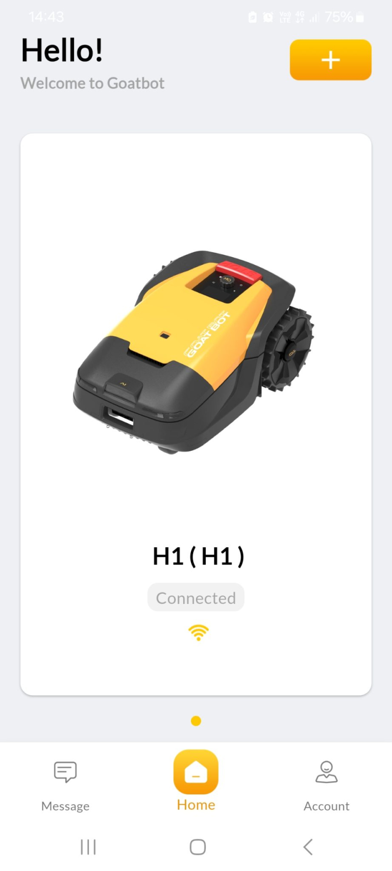 Goat Bot Unicut H1 robotfűnyíró teszt 23