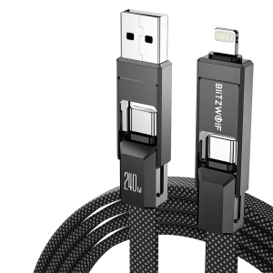 BlitzWolf BW-HDC7 240W kábel