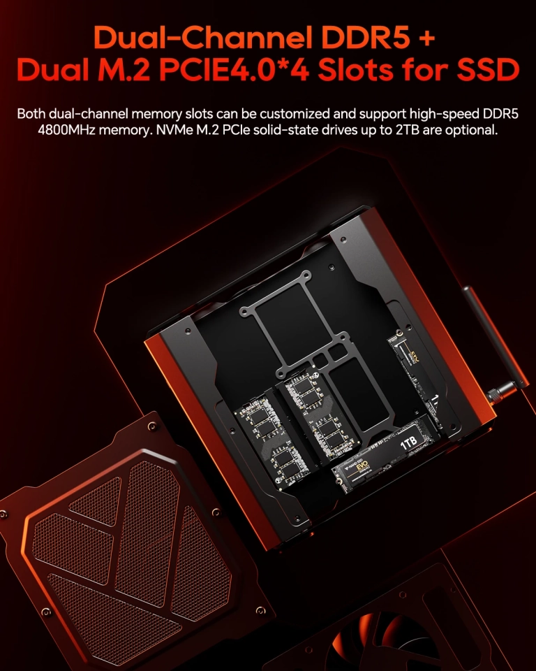 Az AOOSTAR GODZ erőből oldja meg – Ryzen 7 + Radeon kombó 11