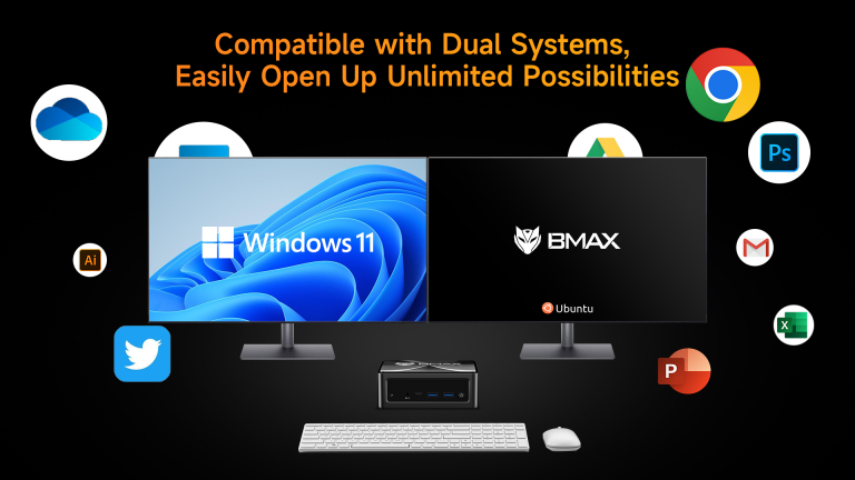 BMAX B7A Pro mini PC: nem néz ki soknak, de meglepően ütős 12