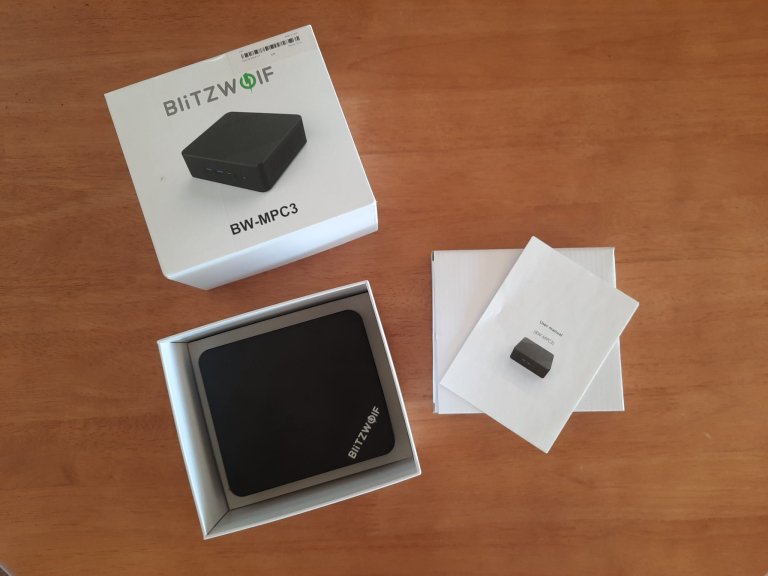 BlitzWolf BW-MPC3 mini PC teszt 12