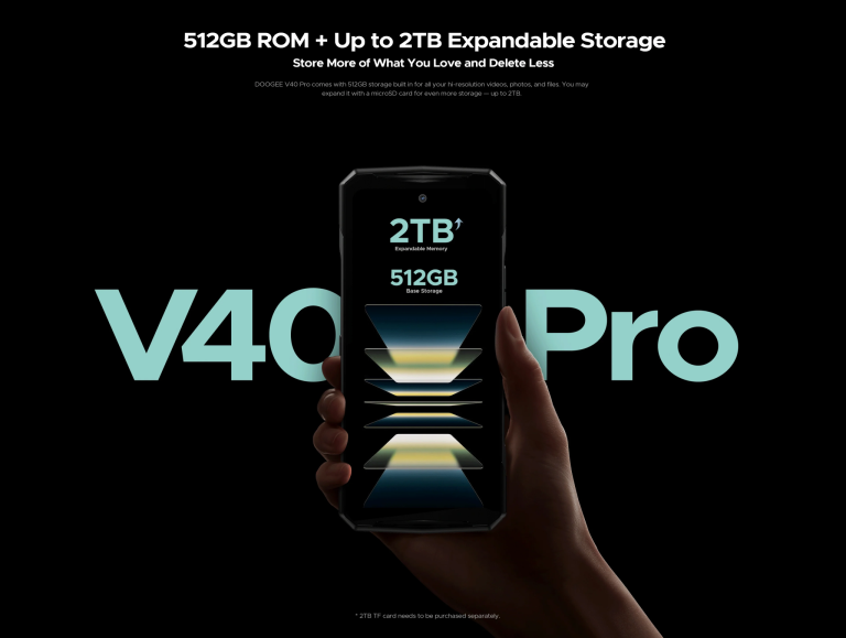 Bemutatkozik a DOOGEE V40 Pro strapamobil 3