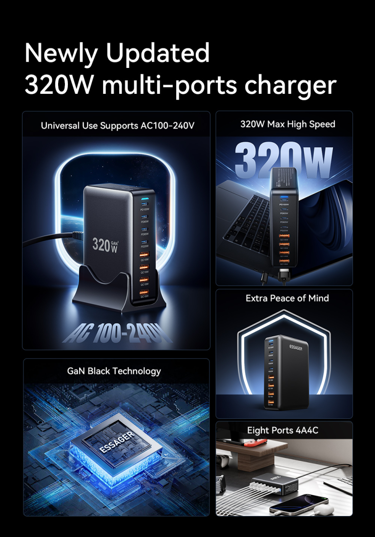 320 watt, 8 port, nulla káosz – Az Essager ígérete 5