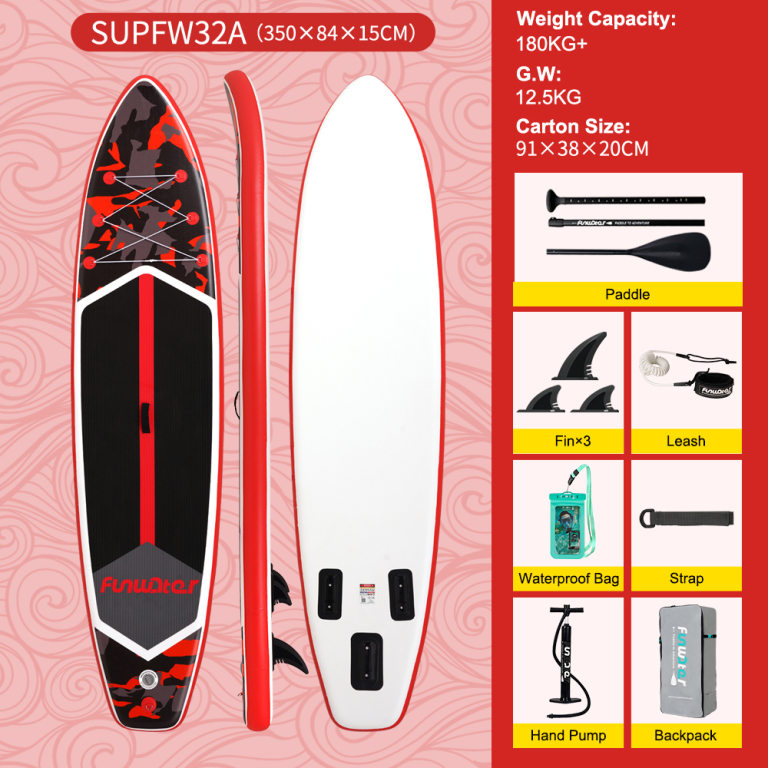 FunWater SUPFW32A és SUPFW36B SUP teszt 8