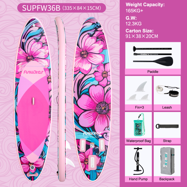 FunWater SUPFW32A és SUPFW36B SUP teszt 13