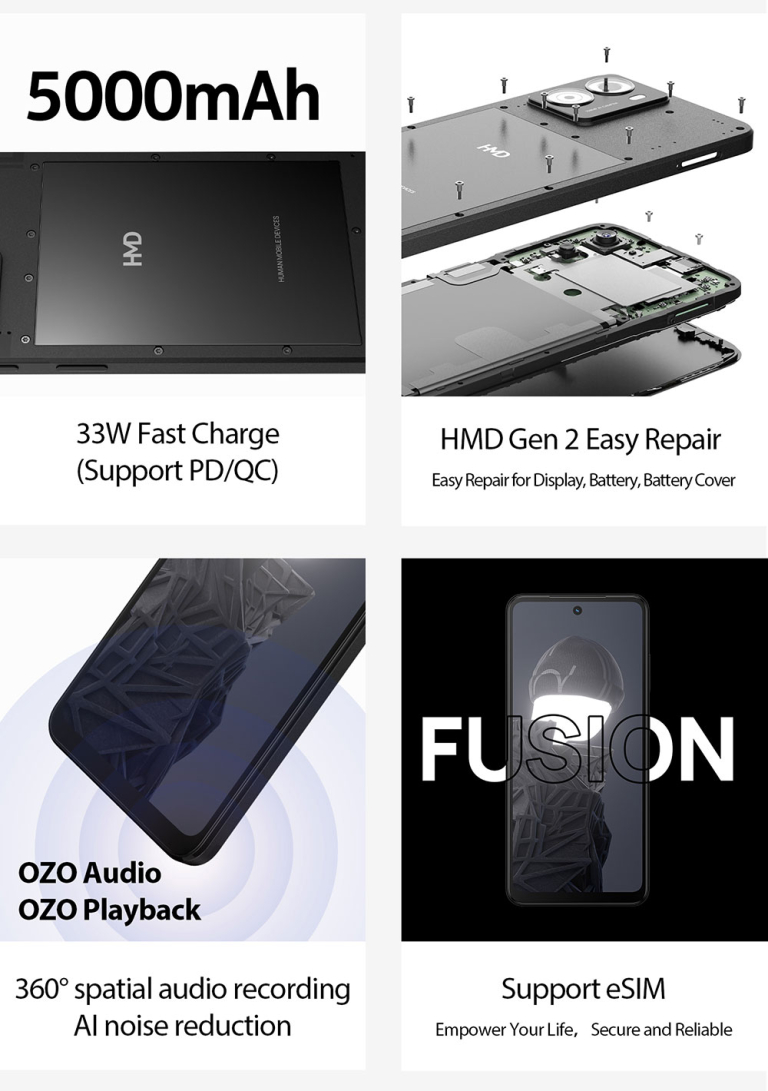 HMD Fusion 5G – Visszatért a Nokia szuperképességekkel 6