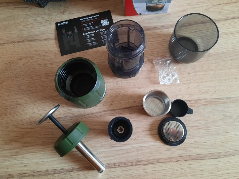 HiBREW H4D hordozható kávéfőző teszt 4