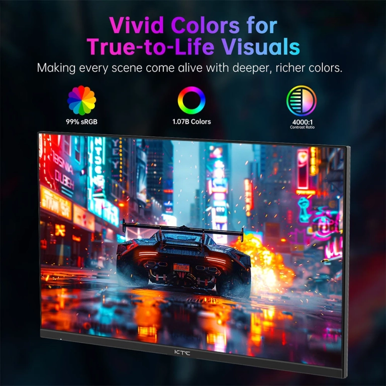 KTC H27E22P gamer monitor: amikor a pixelek sprintelnek 9