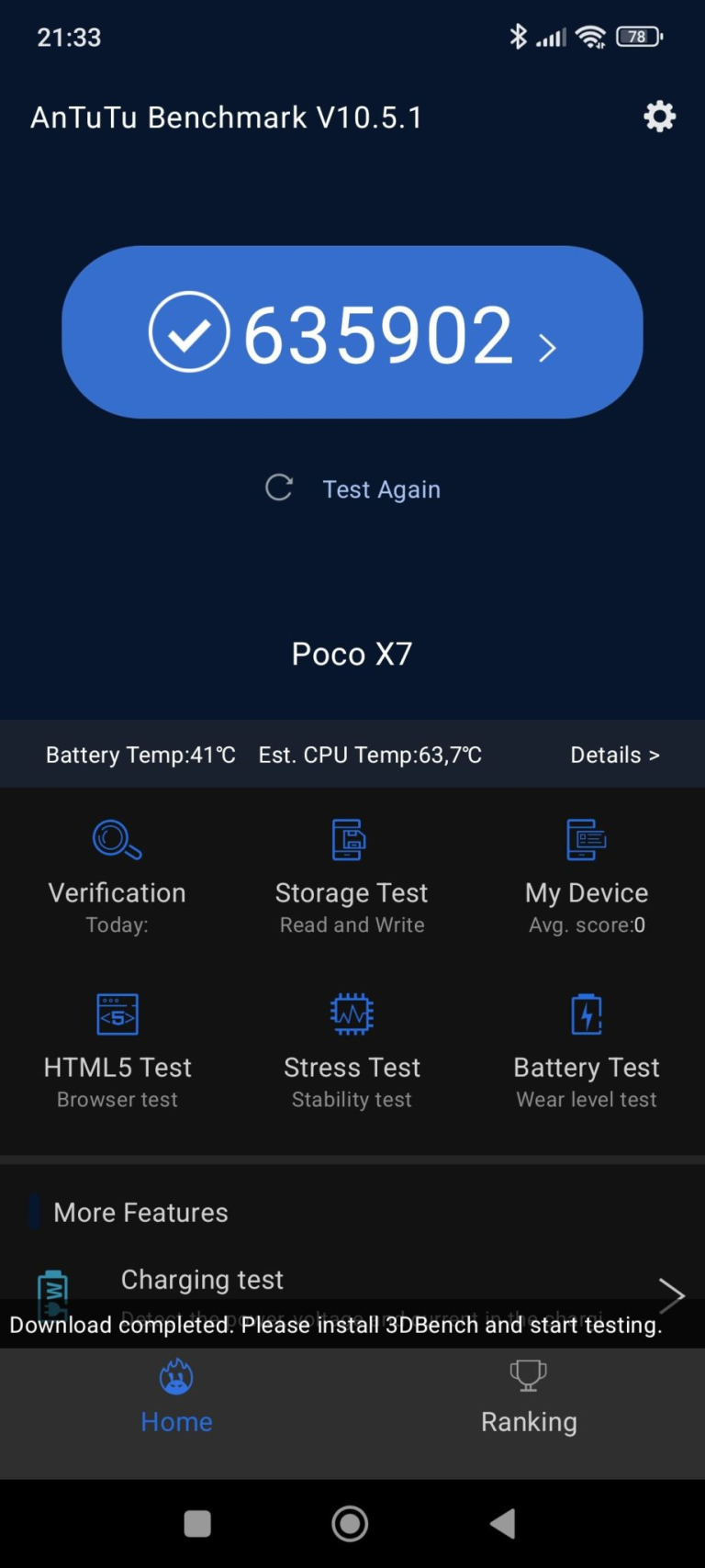Poco X7 okostelefon teszt 25