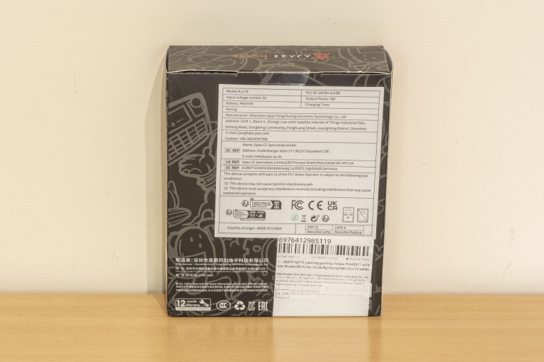 Ajazz AJ179 V2 gamer egér teszt 4