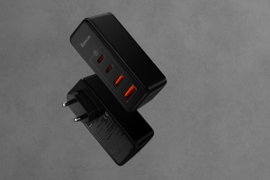 Baseus 100 W-os GaN töltő, itthoni ár alatt, Aliról