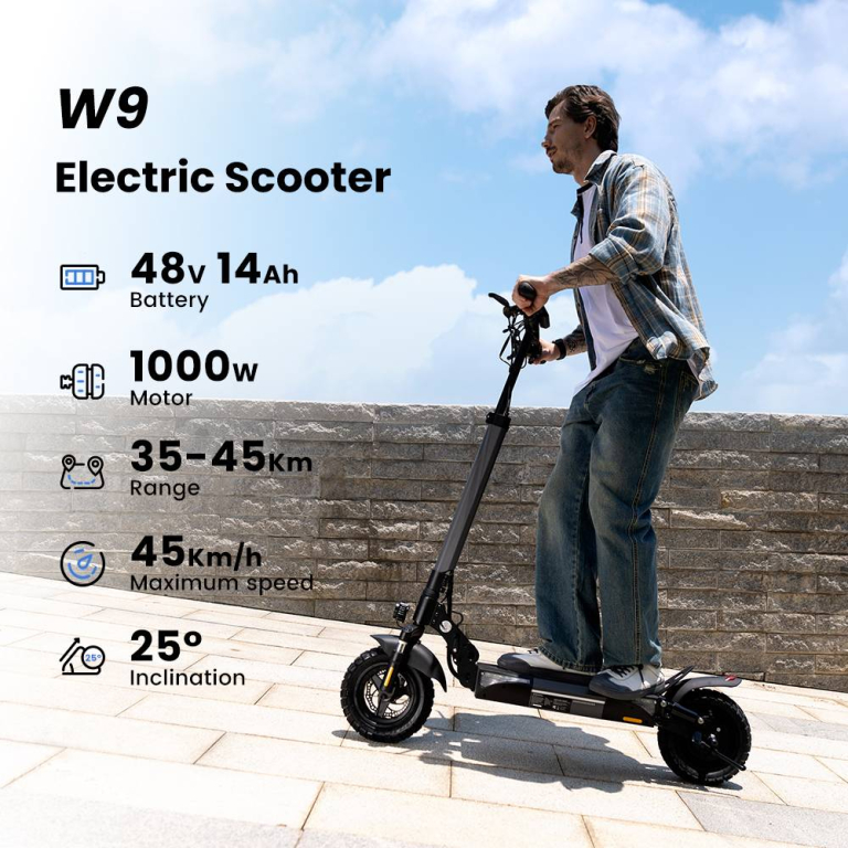 Ismerd meg az iScooter W9 elektromos rollert! 4