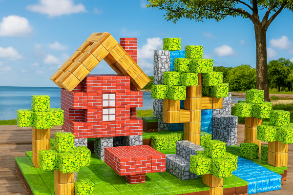 Mágneses építőkockák – Itt a kézzel fogható Minecraft