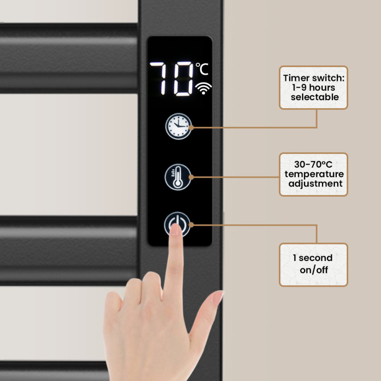 Elektromos törölközőszárító – A te fürdőd is lehet luxus 12