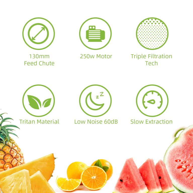 Egészséges levek egyszerűen a Biolomix SJ-023 Juicerrel 9