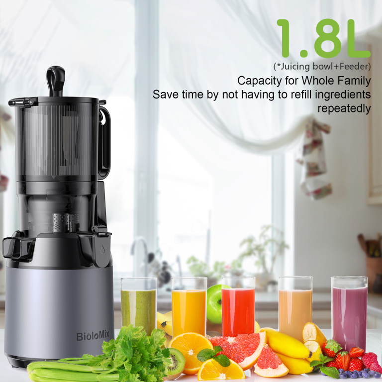 Egészséges levek egyszerűen a Biolomix SJ-023 Juicerrel 4