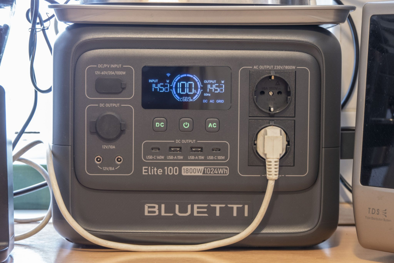 Bluetti Elite 100 V2 power station teszt 34
