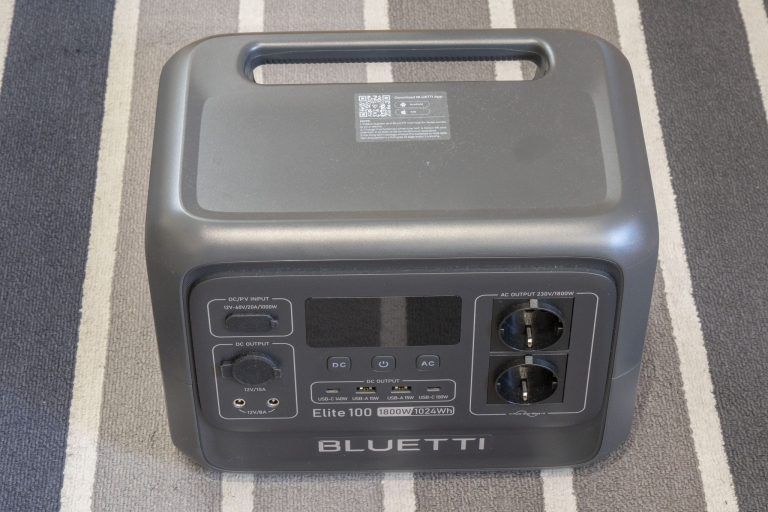 Bluetti Elite 100 V2 power station teszt 2