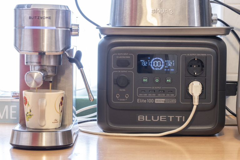 Bluetti Elite 100 V2 power station teszt 35