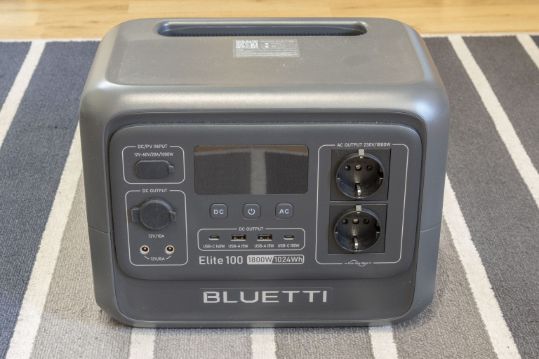 Bluetti Elite 100 V2 power station teszt 4