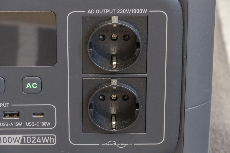 Bluetti Elite 100 V2 power station teszt 8