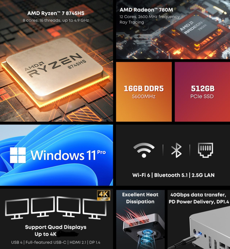 CHUWI AuBox: egy tenyérnyi PC elintézi a nagyok dolgát 6