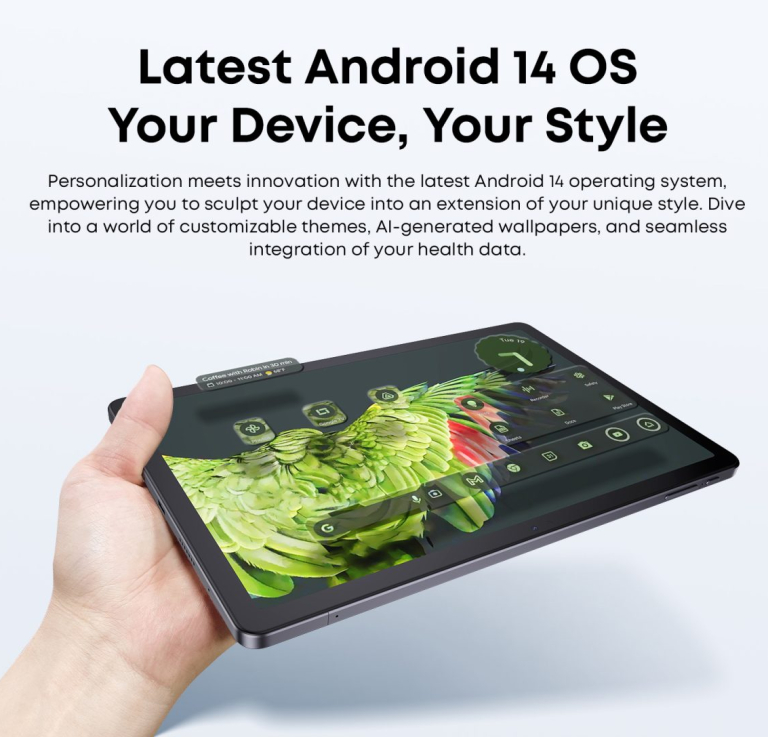 CHUWI AuPad: Android 14 és Full HD+ élmény a hétköznapokra 11