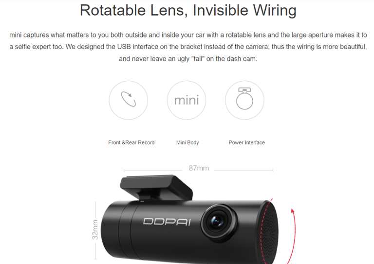 DDPAI mini dash cam: autós „fekete doboz” a hétköznapokra 5
