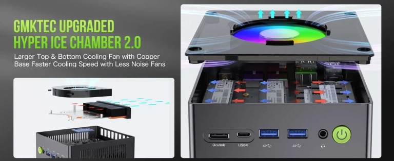 A GMKtec K11 mini PC nem ismeri a “túl sok” kifejezést 7