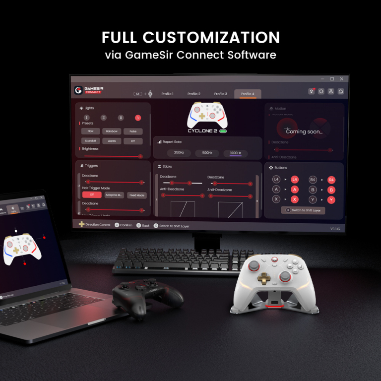 GameSir Cyclone 2 – A többplatformos, megérős kontroller 18