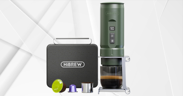 Kávé bárhol, bármikor: HiBREW H4C hordozható kávéfőző 1