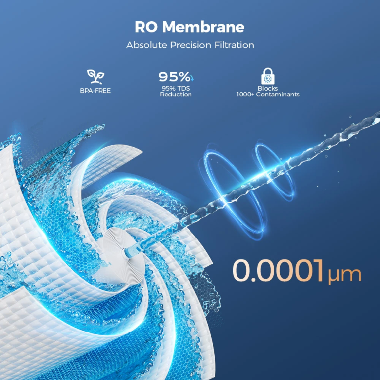 Hydrofast W100 víztisztító teszt 6