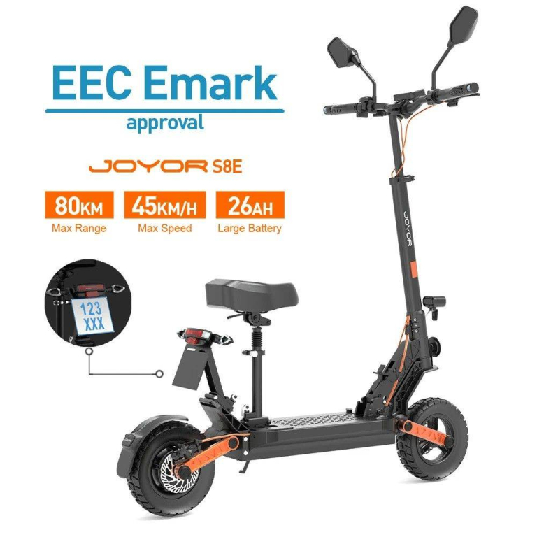 Erő, kényelem és stílus – ezt tudja a Joyor S8E e-roller 8