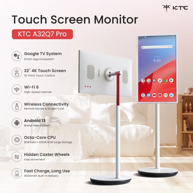 Eleged van a kicsi képernyőkből? Itt a KTC A32Q7 Pro 3