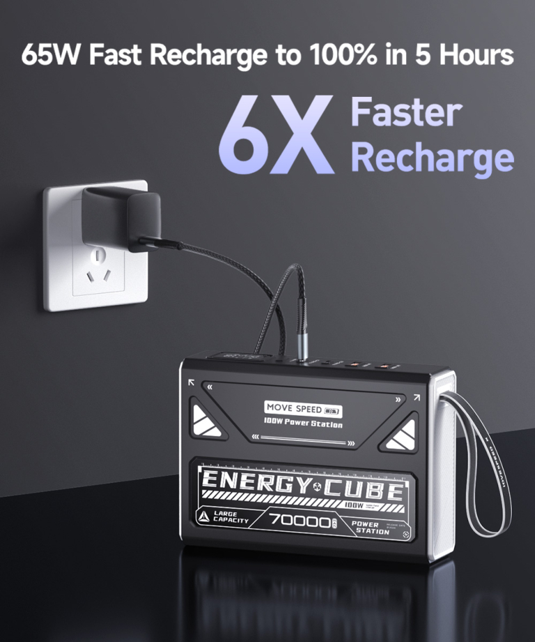 MOVESPEED Z70 Pro: a power bank, ami 24 napig kitart 9