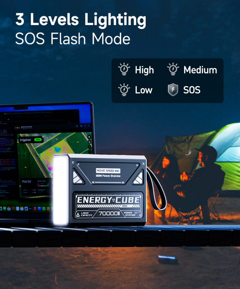 MOVESPEED Z70 Pro: a power bank, ami 24 napig kitart 8