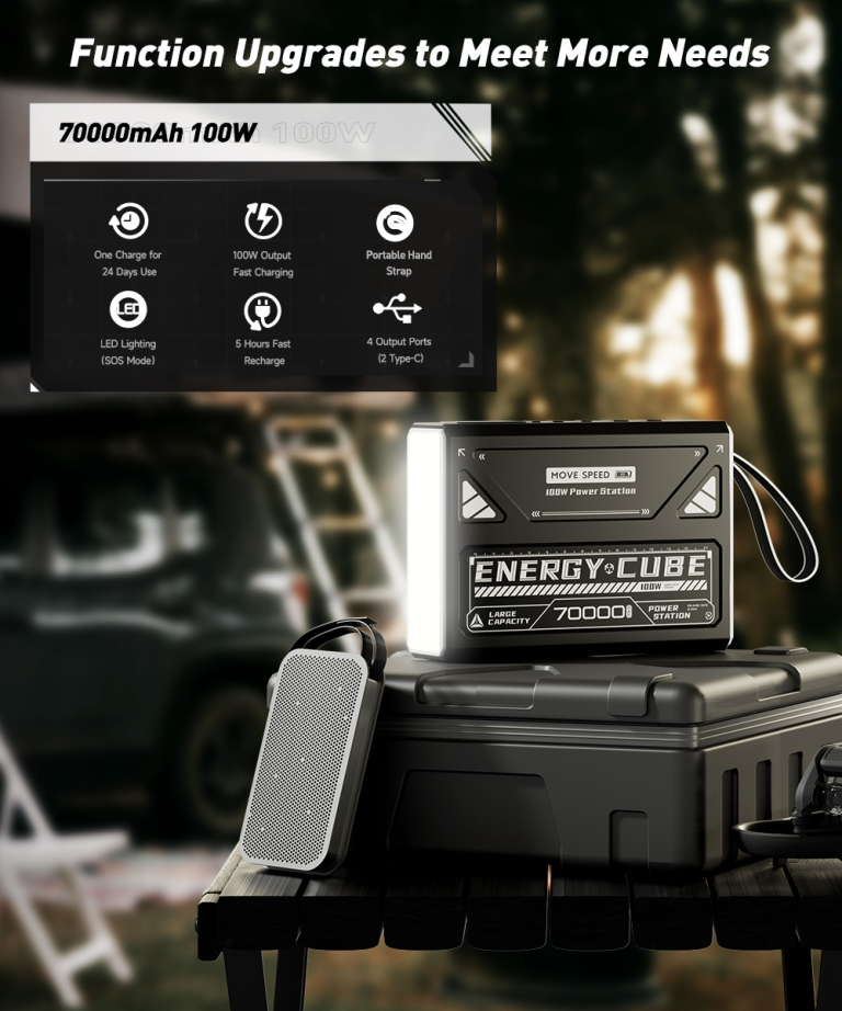 MOVESPEED Z70 Pro: a power bank, ami 24 napig kitart 5