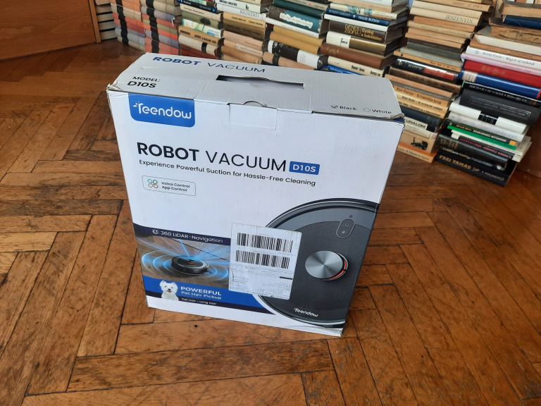 Teendow D10S Plus robotporszívó teszt 4