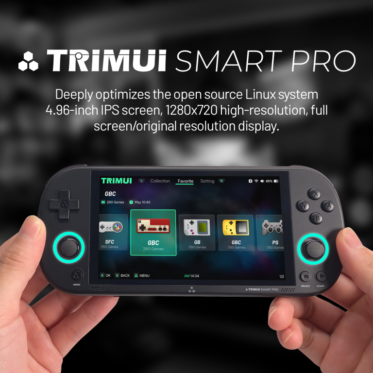 Trimui Smart Pro: játssz 13 000 játékkal egyetlen gépen 4