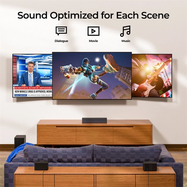Itt az új ULTIMEA Poseidon M4T Dolby Atmos soundbar 7