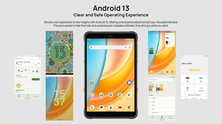 Ulefone Armor Pad Pro: túlélőshowra termett tablet 15