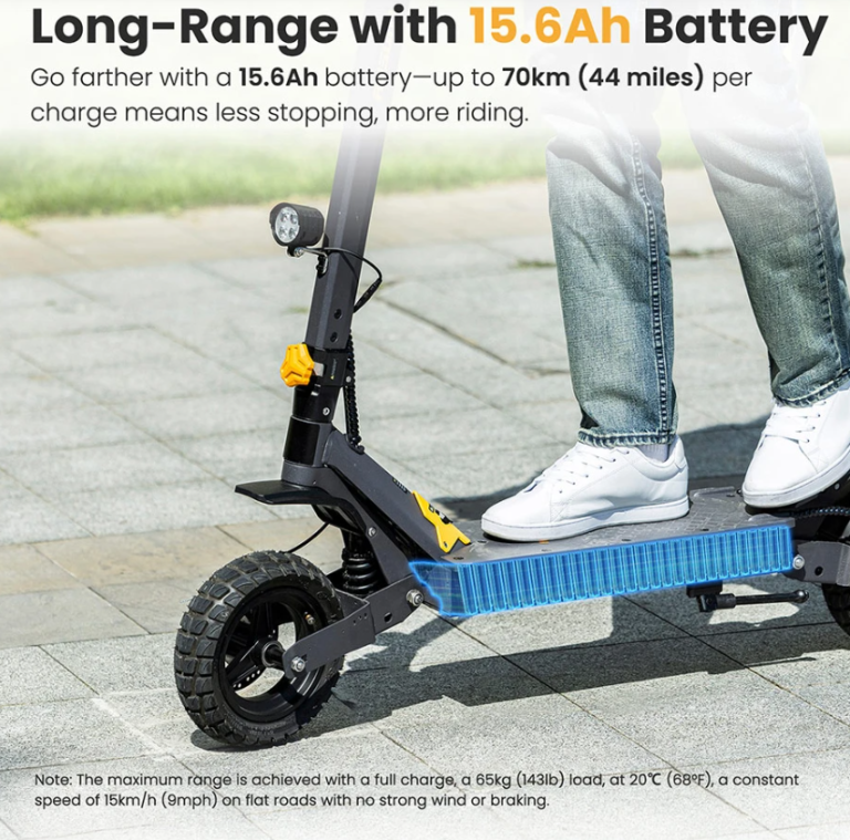 Ausom L1 – elektromos roller, ami dombokat fal reggelire 4