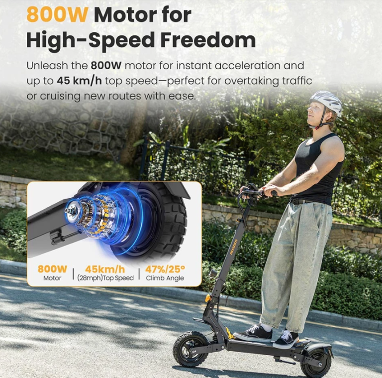 Ausom L1 – elektromos roller, ami dombokat fal reggelire 7