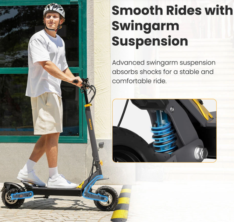 Ausom L1 – elektromos roller, ami dombokat fal reggelire 9