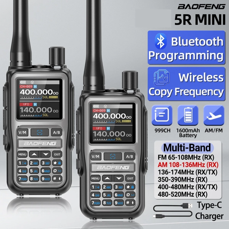 Baofeng UV-5R Mini: kézi rádió a hétköznapi kalandokhoz 2